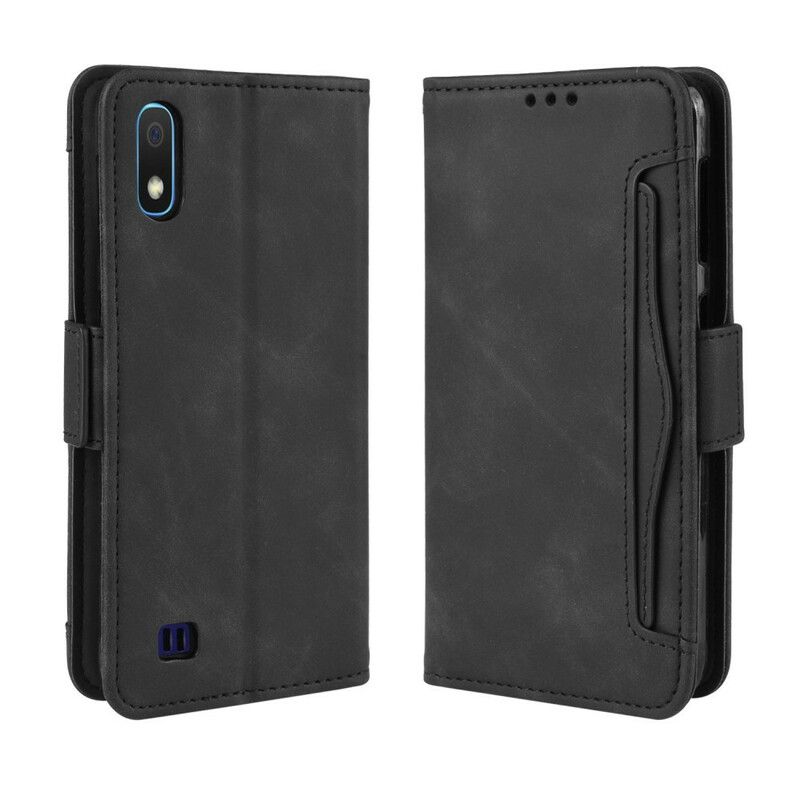 Flip Cover Samsung Galaxy A10 Førsteklasses Multikort