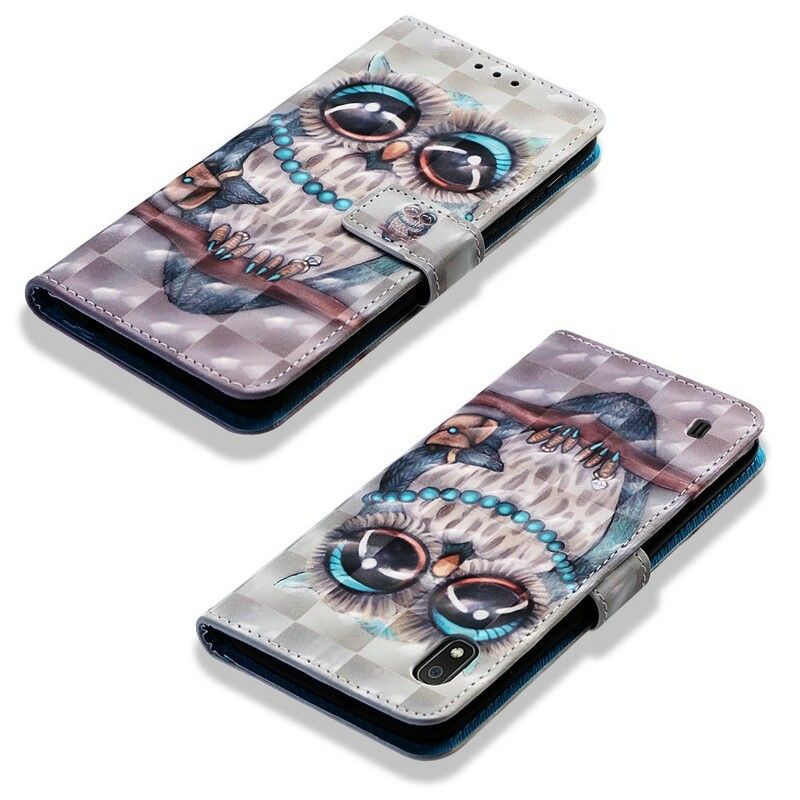 Flip Cover Samsung Galaxy A10 Frøken Ugle