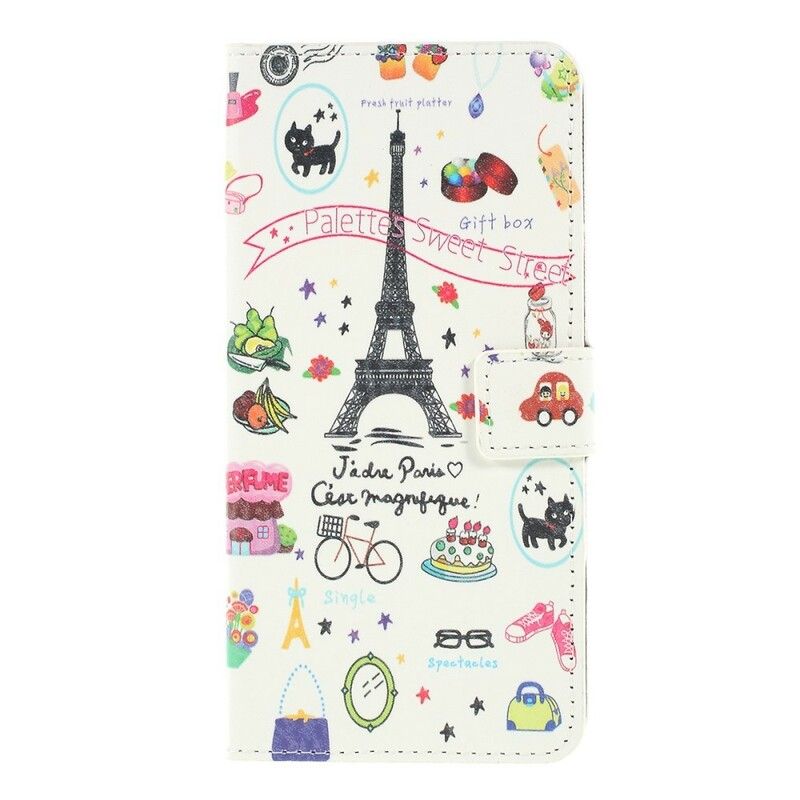 Flip Cover Samsung Galaxy A10 Jeg Elsker Paris