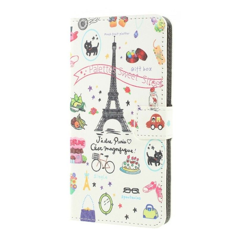 Flip Cover Samsung Galaxy A10 Jeg Elsker Paris