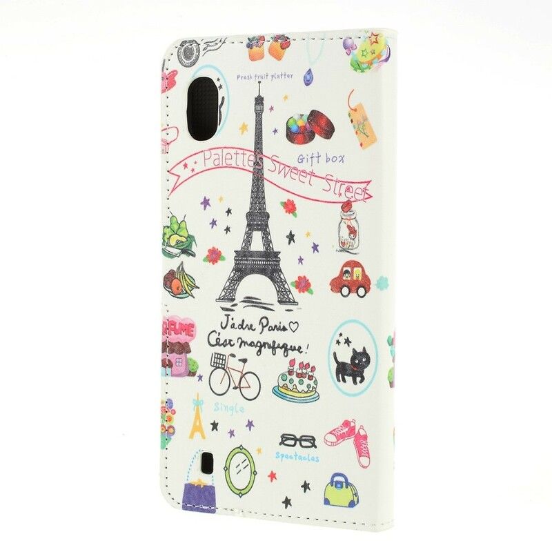 Flip Cover Samsung Galaxy A10 Jeg Elsker Paris