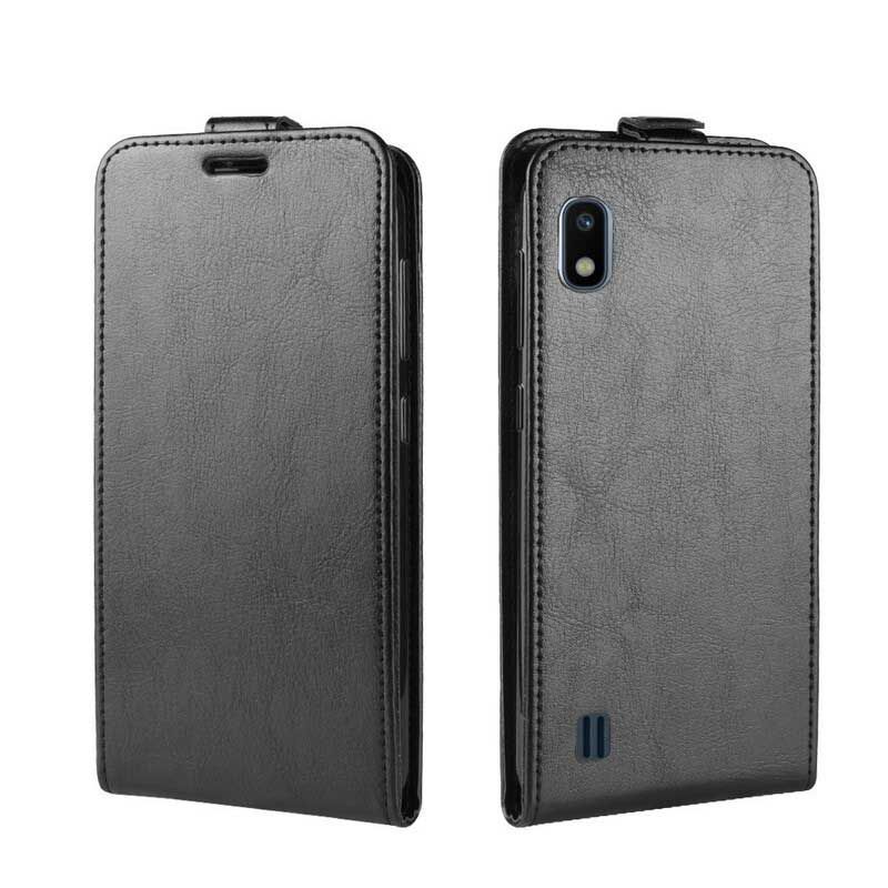 Flip Cover Samsung Galaxy A10 Læder Cover Foldbar Lædereffekt