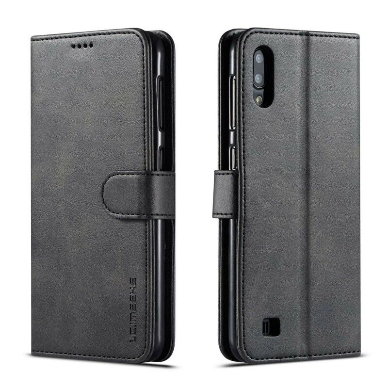 Flip Cover Samsung Galaxy A10 Lc.imeeke Lædereffekt