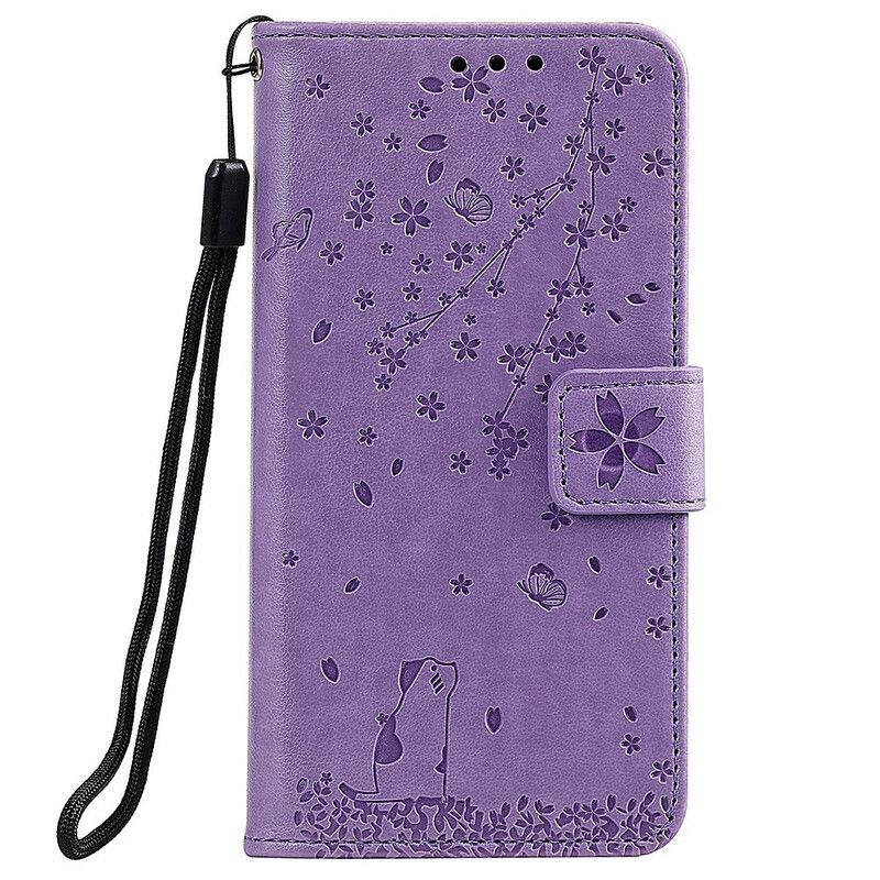 Flip Cover Samsung Galaxy A10 Med Snor Strop Reverie