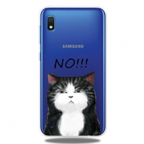 Mobilcover Samsung Galaxy A10 Katten Der Siger Nej