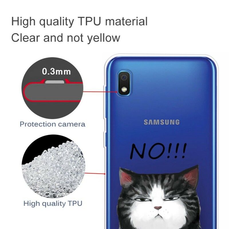 Mobilcover Samsung Galaxy A10 Katten Der Siger Nej