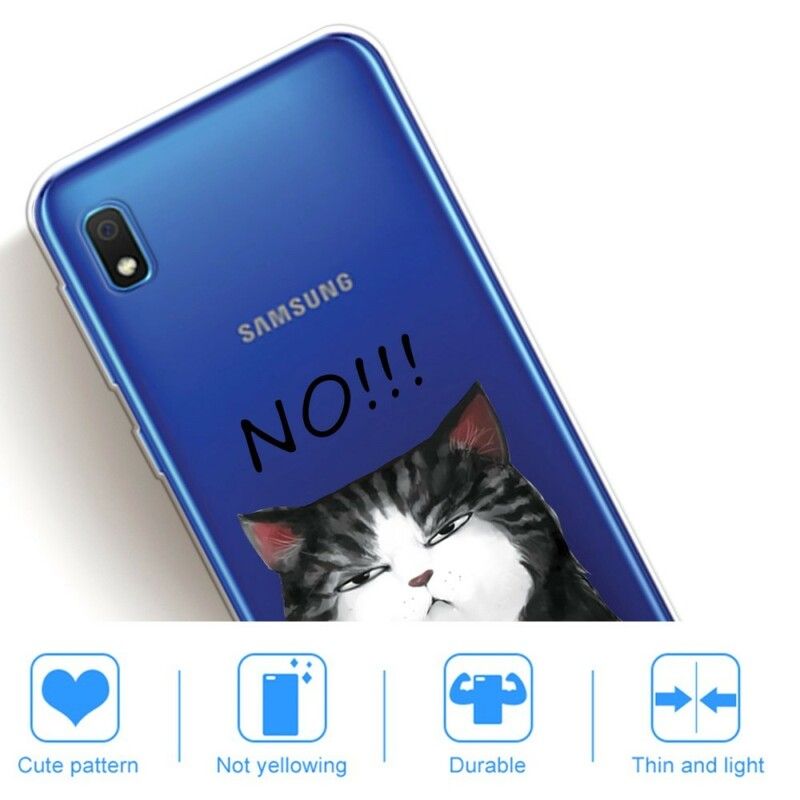 Mobilcover Samsung Galaxy A10 Katten Der Siger Nej