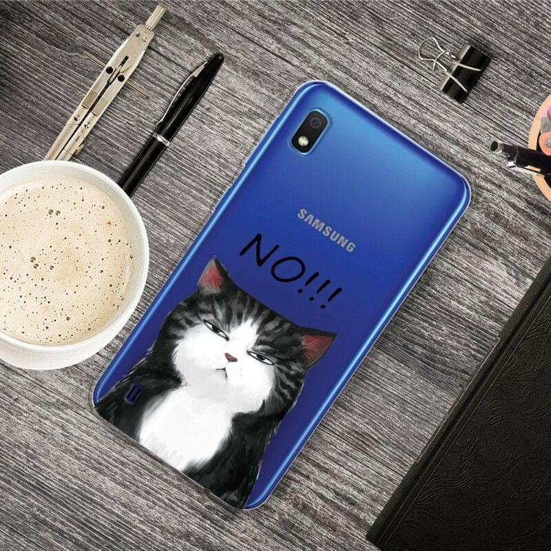 Mobilcover Samsung Galaxy A10 Katten Der Siger Nej