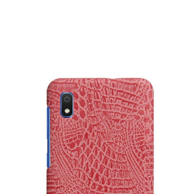 Mobilcover Samsung Galaxy A10 Ksq Krokodilleskindseffekt