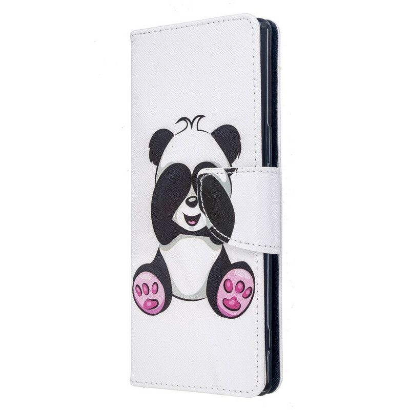 Flip Cover Sony Xperia 5 Panda Sjov