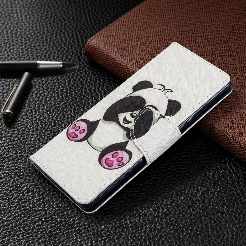 Flip Cover Sony Xperia 5 Panda Sjov