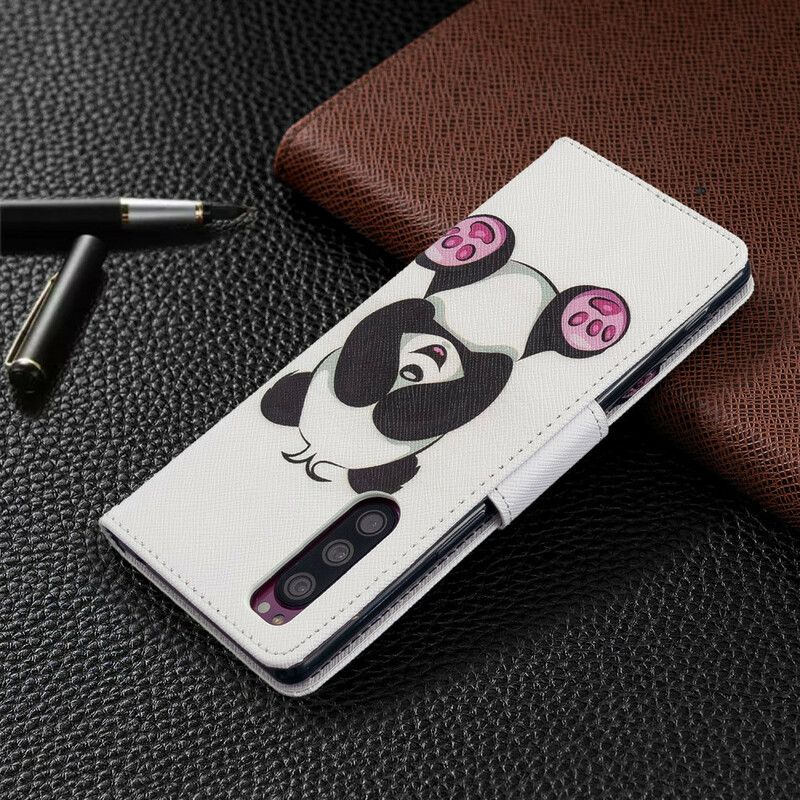 Flip Cover Sony Xperia 5 Panda Sjov