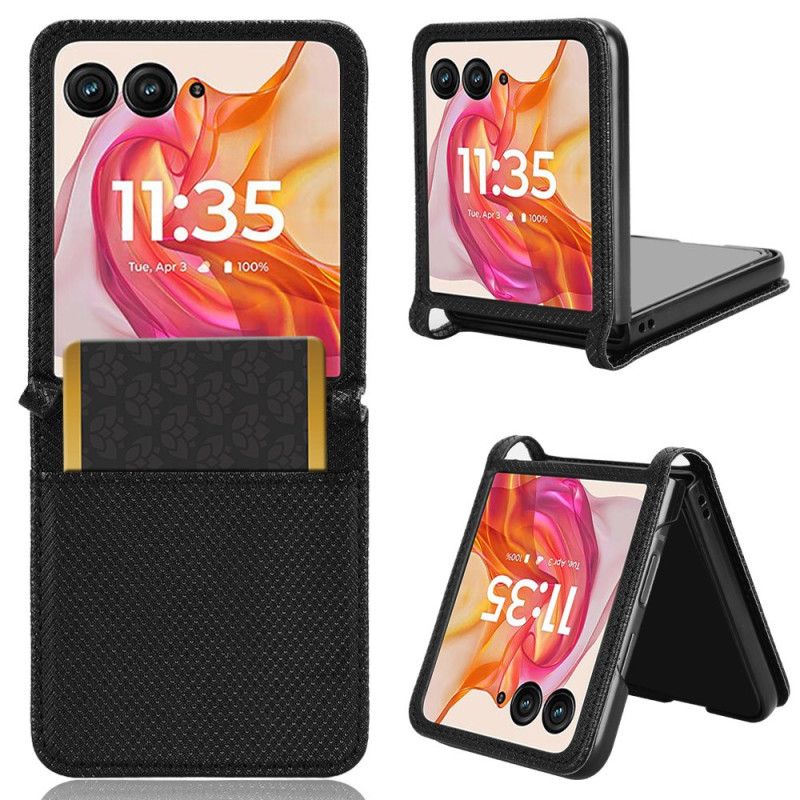 Cover Motorola Razr Plus 2024 Telefon Etui Kortholder