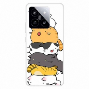 Cover Xiaomi 14 Stablede Katte