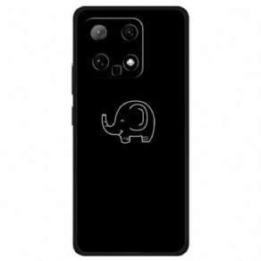 Cover Xiaomi 14 Telefon Etui Lille Elefant