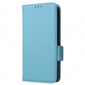 Flip Cover Xiaomi 14 Litchi Tekstur Og Rem