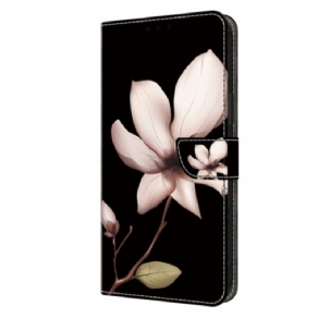 Flip Cover Xiaomi 14 Lyserød Blomst