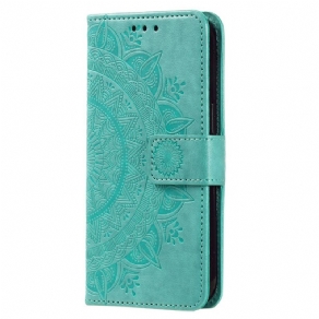 Flip Cover Xiaomi 14 Mandala Sol Med Rem