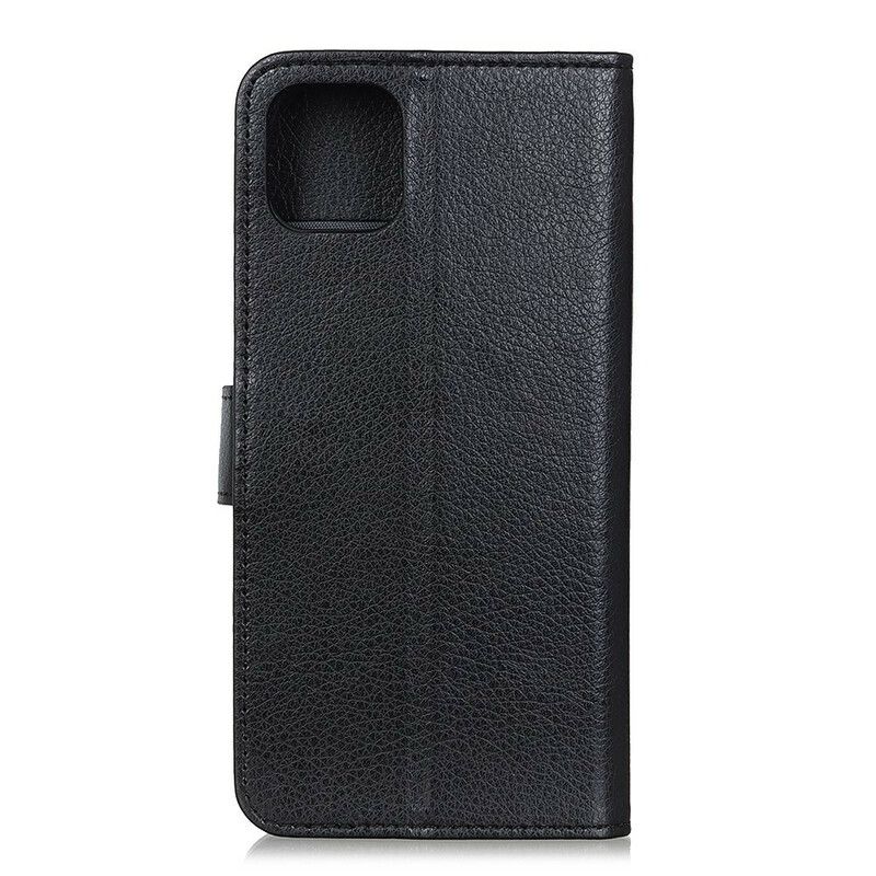 Flip Cover Samsung Galaxy Note 10 Lite Faux Læder Litchi