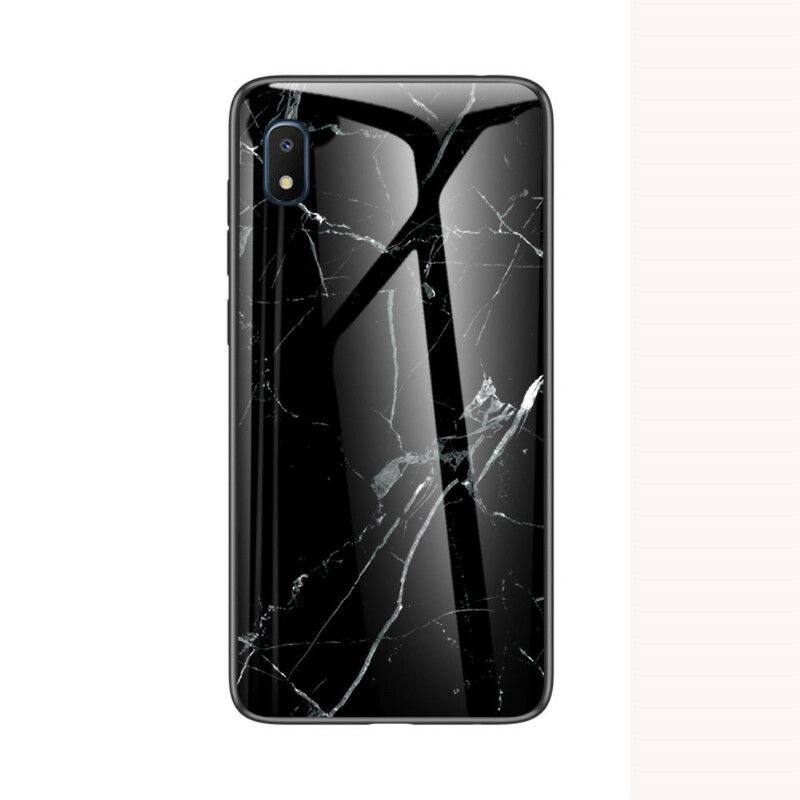 Cover Samsung Galaxy A10e Premum Farver Hærdet Glas