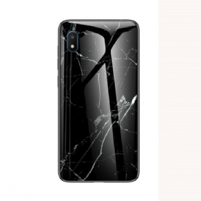 Cover Samsung Galaxy A10e Premum Farver Hærdet Glas