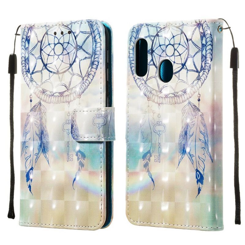 Flip Cover Samsung Galaxy A10e Akvarel Drømmefanger