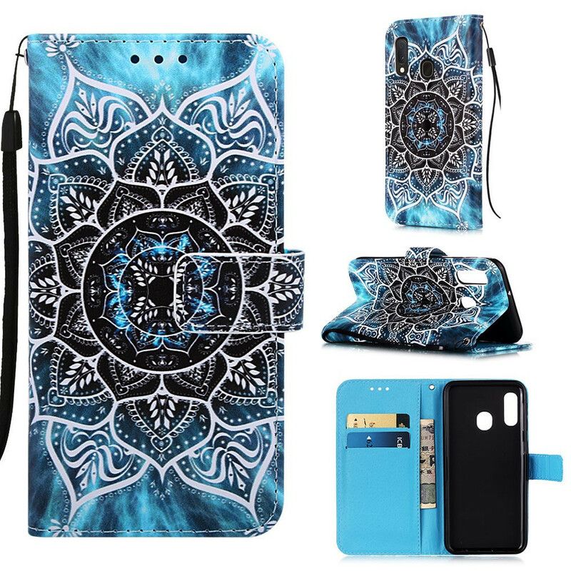 Flip Cover Samsung Galaxy A10e Mandala I Himlen