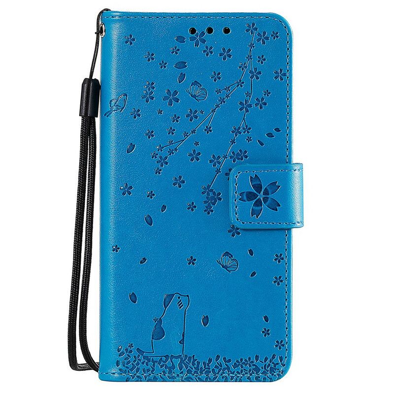 Flip Cover Samsung Galaxy A10e Med Snor Strop Reverie