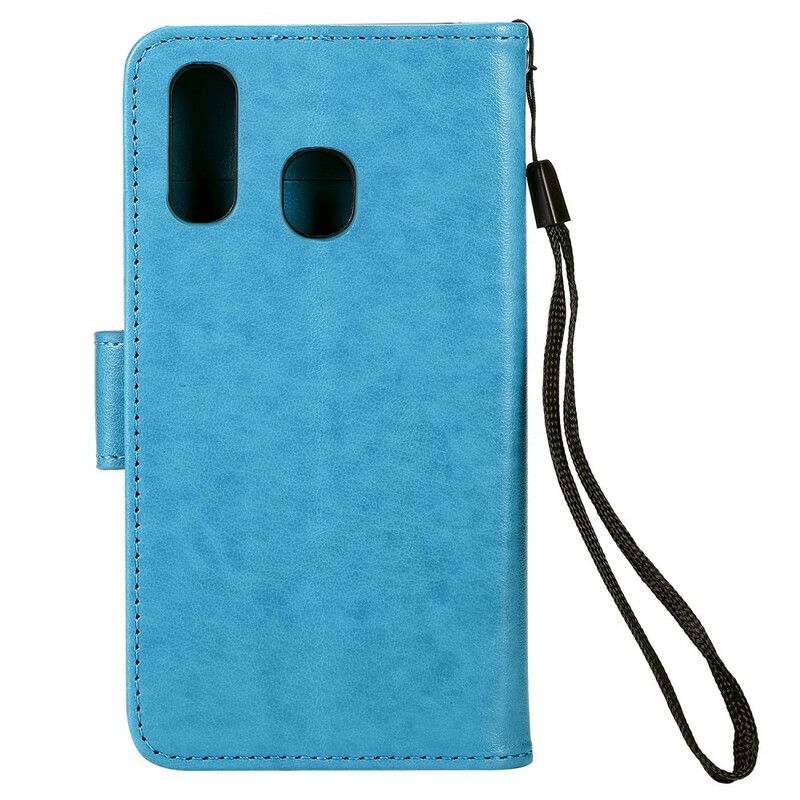 Flip Cover Samsung Galaxy A10e Med Snor Strop Reverie