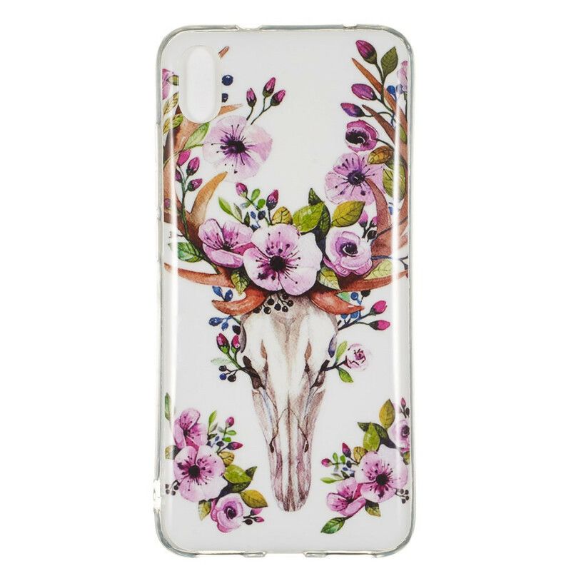 Cover Xiaomi Redmi 7A Fluorescerende Blomsterelg