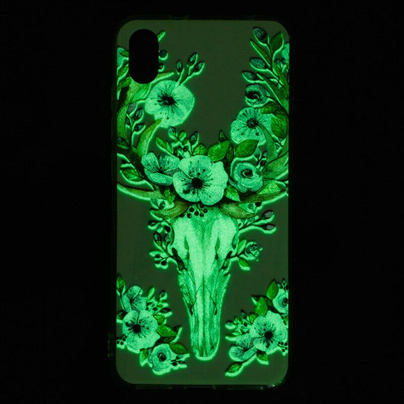 Cover Xiaomi Redmi 7A Fluorescerende Blomsterelg