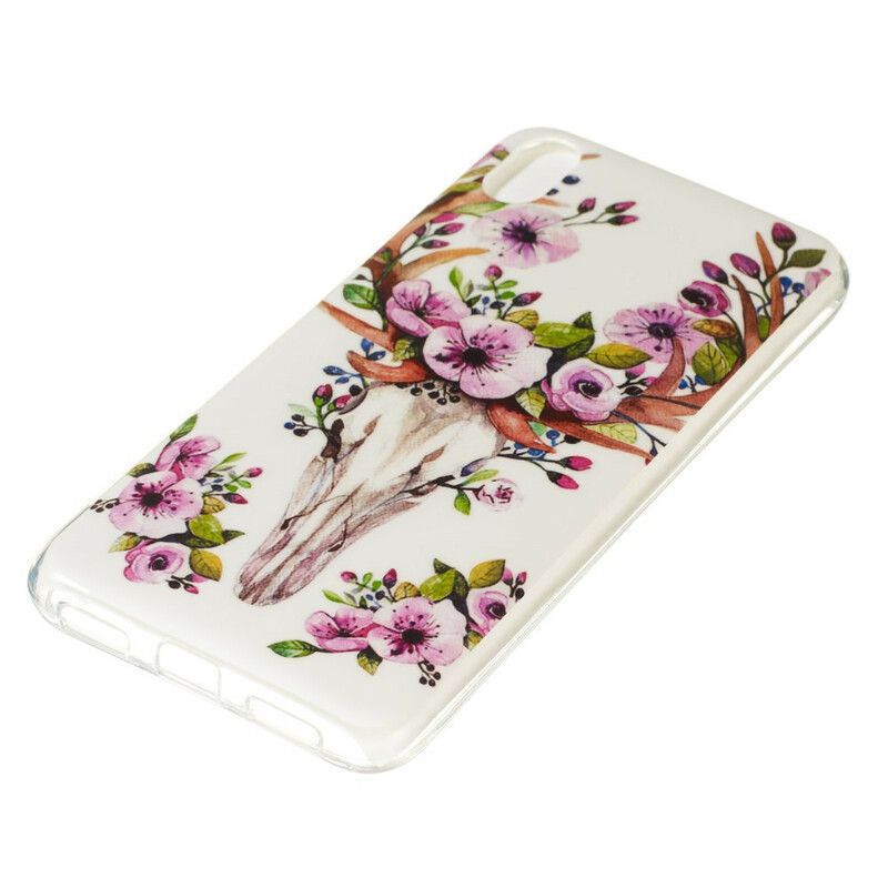 Cover Xiaomi Redmi 7A Fluorescerende Blomsterelg