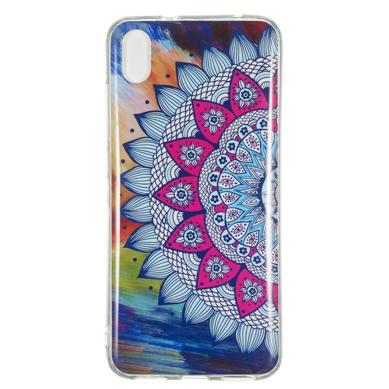 Cover Xiaomi Redmi 7A Fluorescerende Farverig Mandala