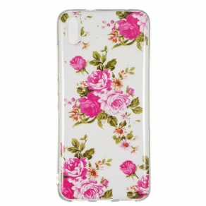 Cover Xiaomi Redmi 7A Fluorescerende Frihedsblomster