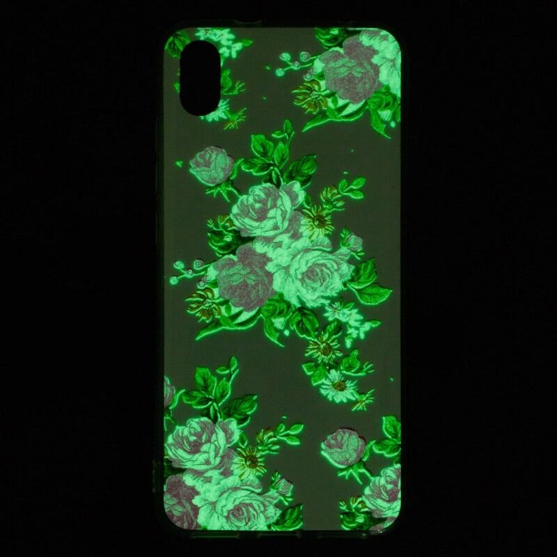 Cover Xiaomi Redmi 7A Fluorescerende Frihedsblomster