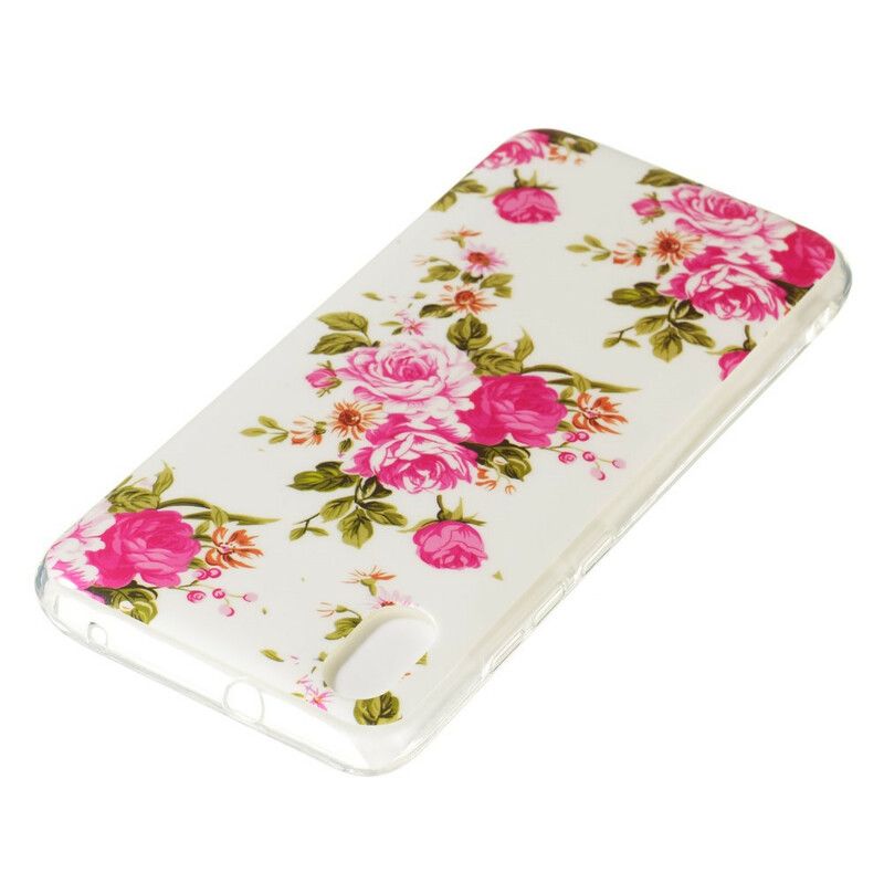 Cover Xiaomi Redmi 7A Fluorescerende Frihedsblomster