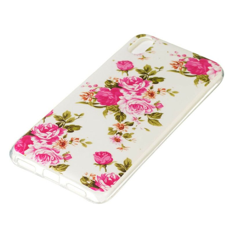 Cover Xiaomi Redmi 7A Fluorescerende Frihedsblomster