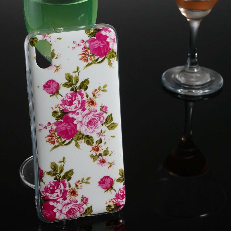 Cover Xiaomi Redmi 7A Fluorescerende Frihedsblomster