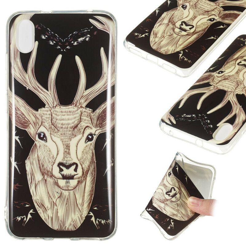 Cover Xiaomi Redmi 7A Fluorescerende Majestic Stag