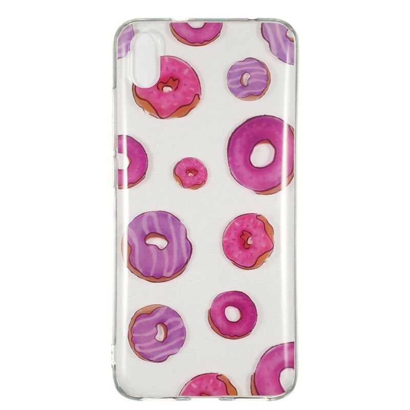 Cover Xiaomi Redmi 7A Transparent Donut Blæser