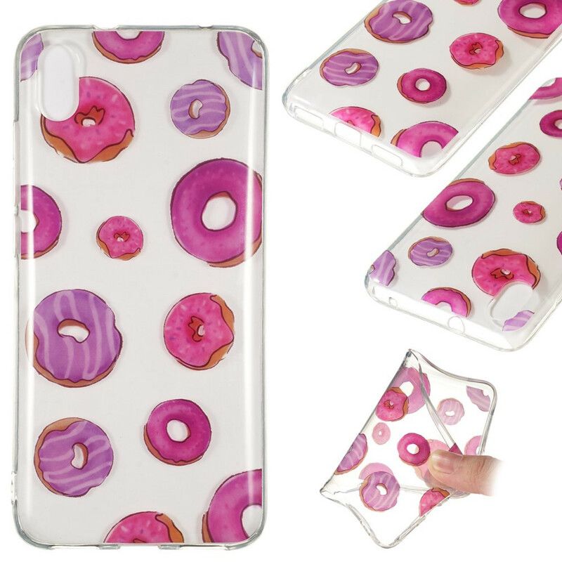 Cover Xiaomi Redmi 7A Transparent Donut Blæser