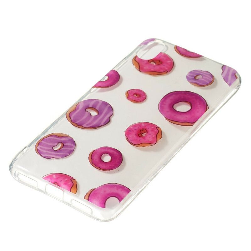 Cover Xiaomi Redmi 7A Transparent Donut Blæser