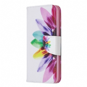 Flip Cover Xiaomi Redmi 7A Akvarelblomst