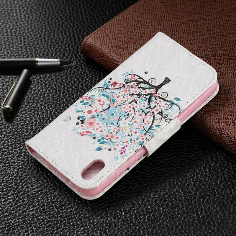 Flip Cover Xiaomi Redmi 7A Blomstret Træ