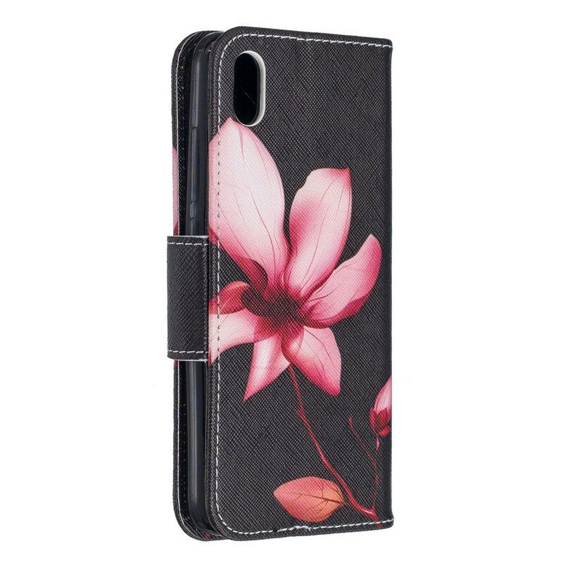 Flip Cover Xiaomi Redmi 7A Pink Blomst