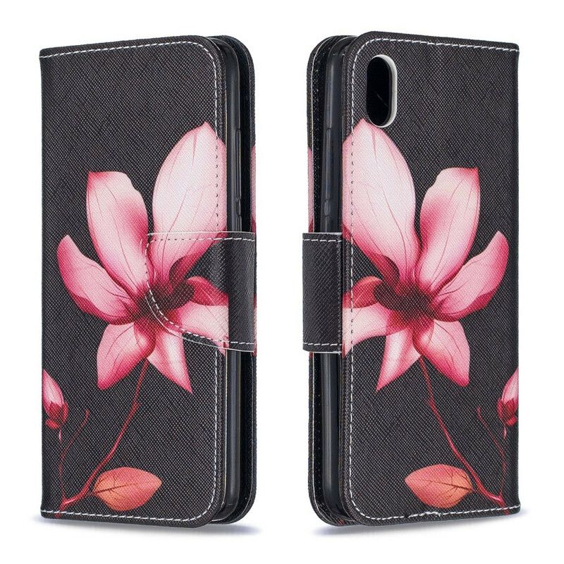 Flip Cover Xiaomi Redmi 7A Pink Blomst