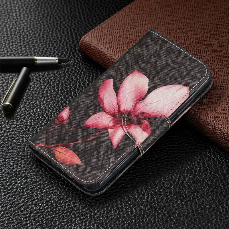 Flip Cover Xiaomi Redmi 7A Pink Blomst