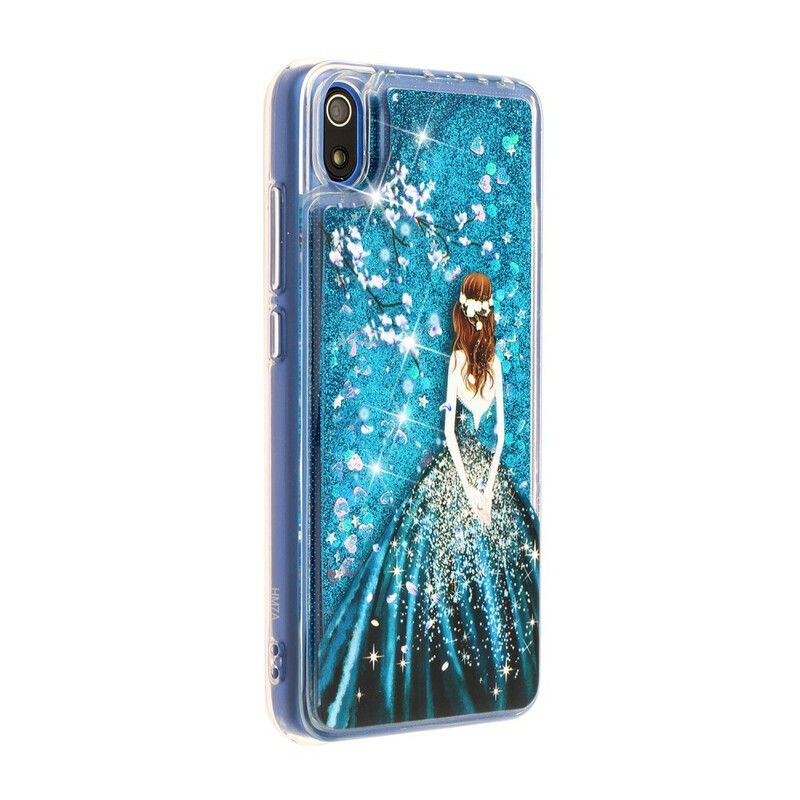 Mobilcover Xiaomi Redmi 7A Prinsesse Glitter