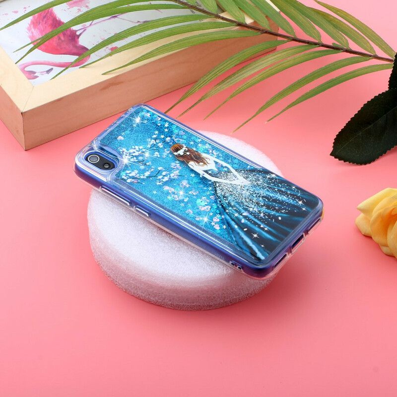 Mobilcover Xiaomi Redmi 7A Prinsesse Glitter