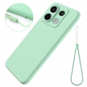 Cover Xiaomi Redmi Note 13 Pro 5g Flydende Silikone Strop